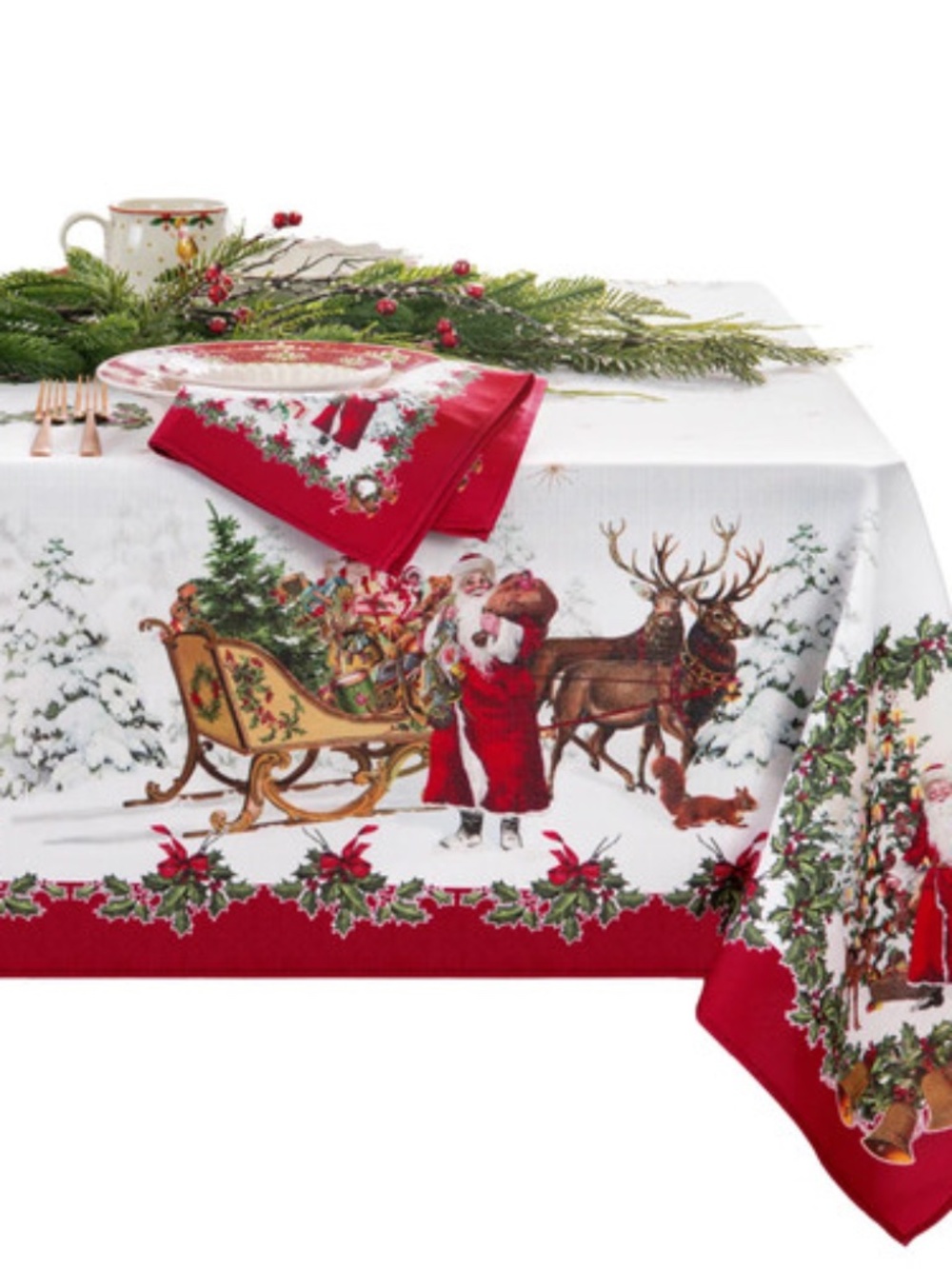 Villeroy & Boch Toy's Fantasy Engineered Tablecloth 60in x 120in